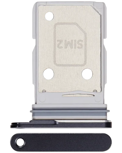 Black Galaxy S26 Ultra dual SIM card tray