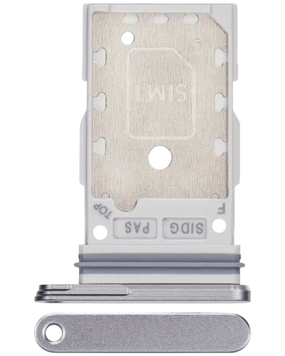 Dual Sim Card Tray For Samsung Galaxy S26 Plus (S947) (Silver Shadow)