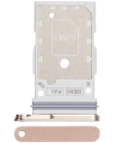 Dual Sim Card Tray For Samsung Galaxy S26 Plus (S947) (Pink Gold)