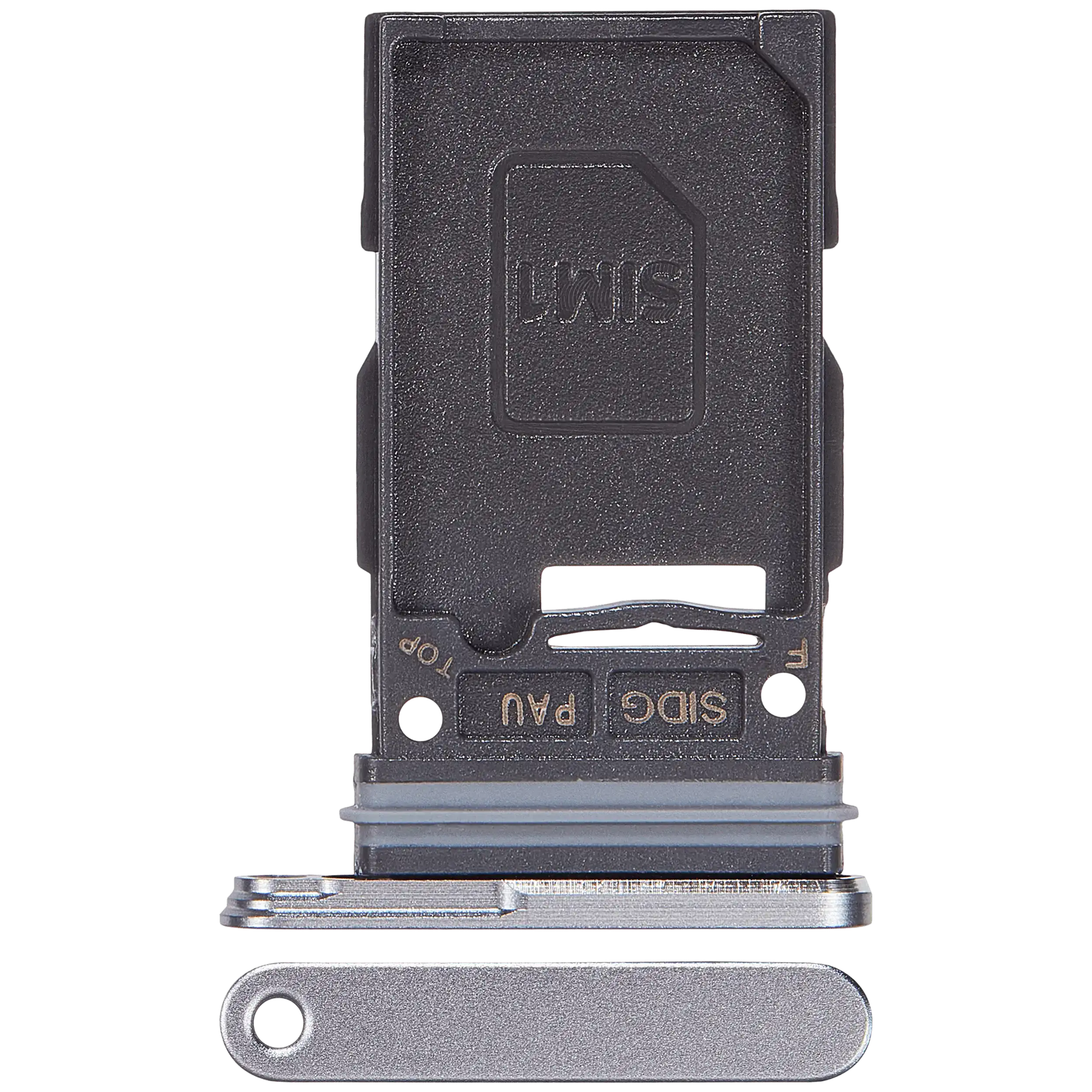 Single Sim Card Tray For Samsung Galaxy S26 Plus (S947) (Silver Shadow)