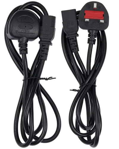 AC Power Cable Cord (C13) For Xbox Series S / Xbox Series X / Xbox 360 (Original) / Original Xbox / PS3 / Computers, Monitors & Printers (UK Version)