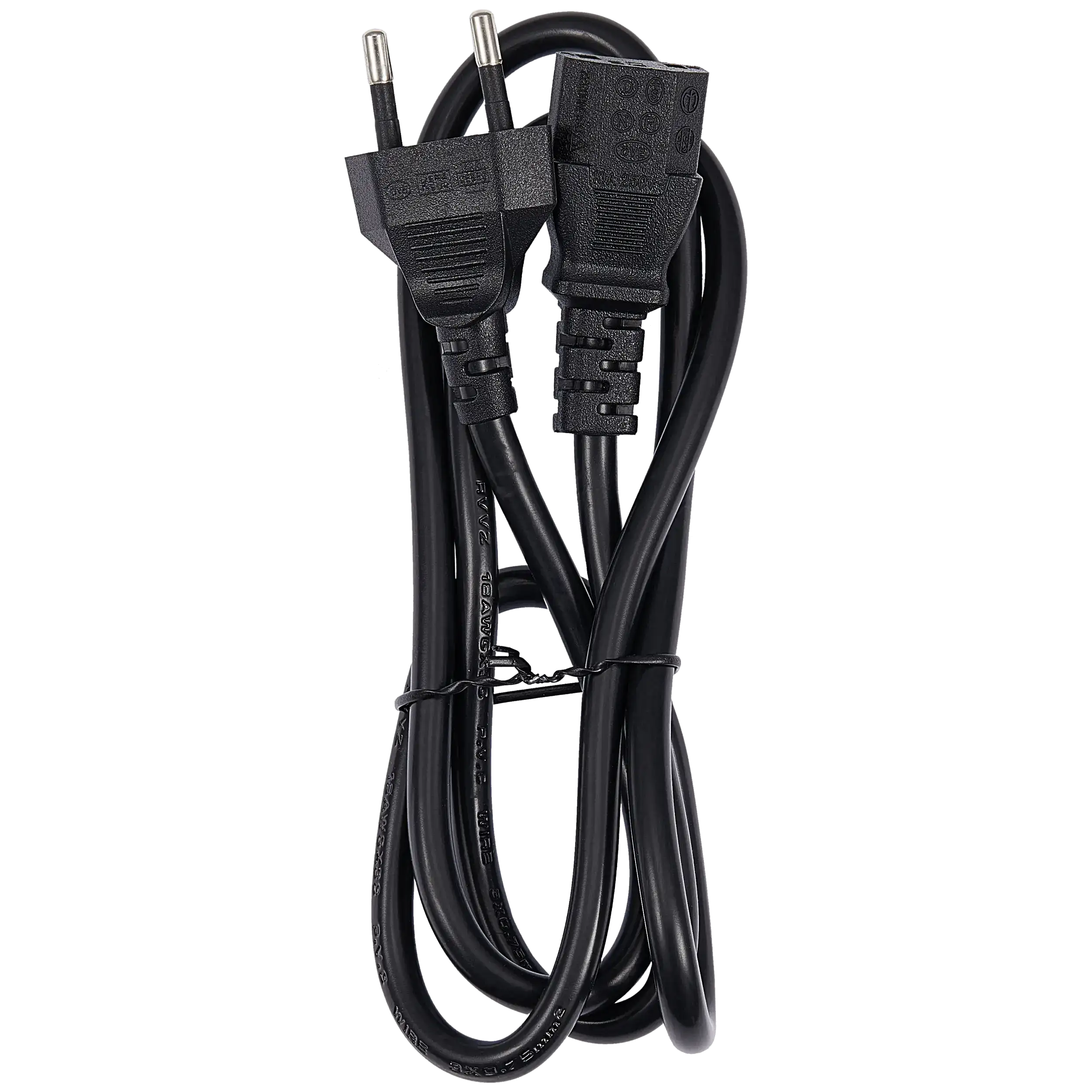 AC Power Cable Cord (C17) For Xbox 360 Slim / Xbox 360 E / Xbox One S / Xbox One X / PS4 Pro (CUH-7015 / CUH-7115) (European Version)