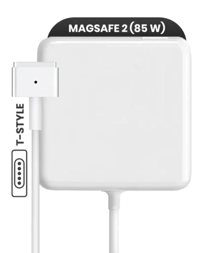Apple 85W MagSafe 2 Wall Adapter (T-Style) (OEM Grade A/B, Bulk Packaging)