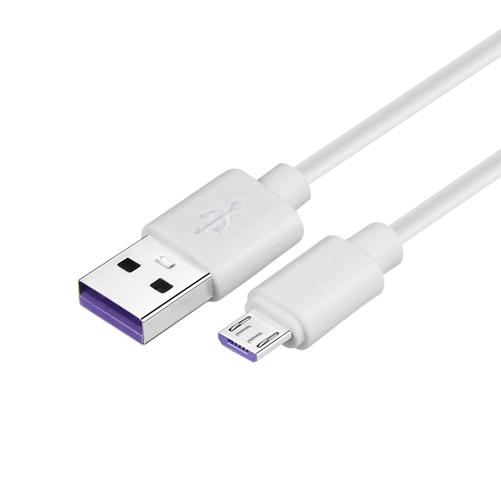 Micro-USB to USB (3FT) (V9) - White
