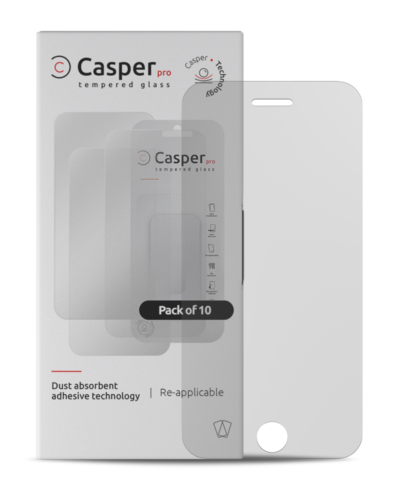 Casper Pro Tempered Glass For iPhone 6 Plus / 6S Plus (10 Pack) (Matte)