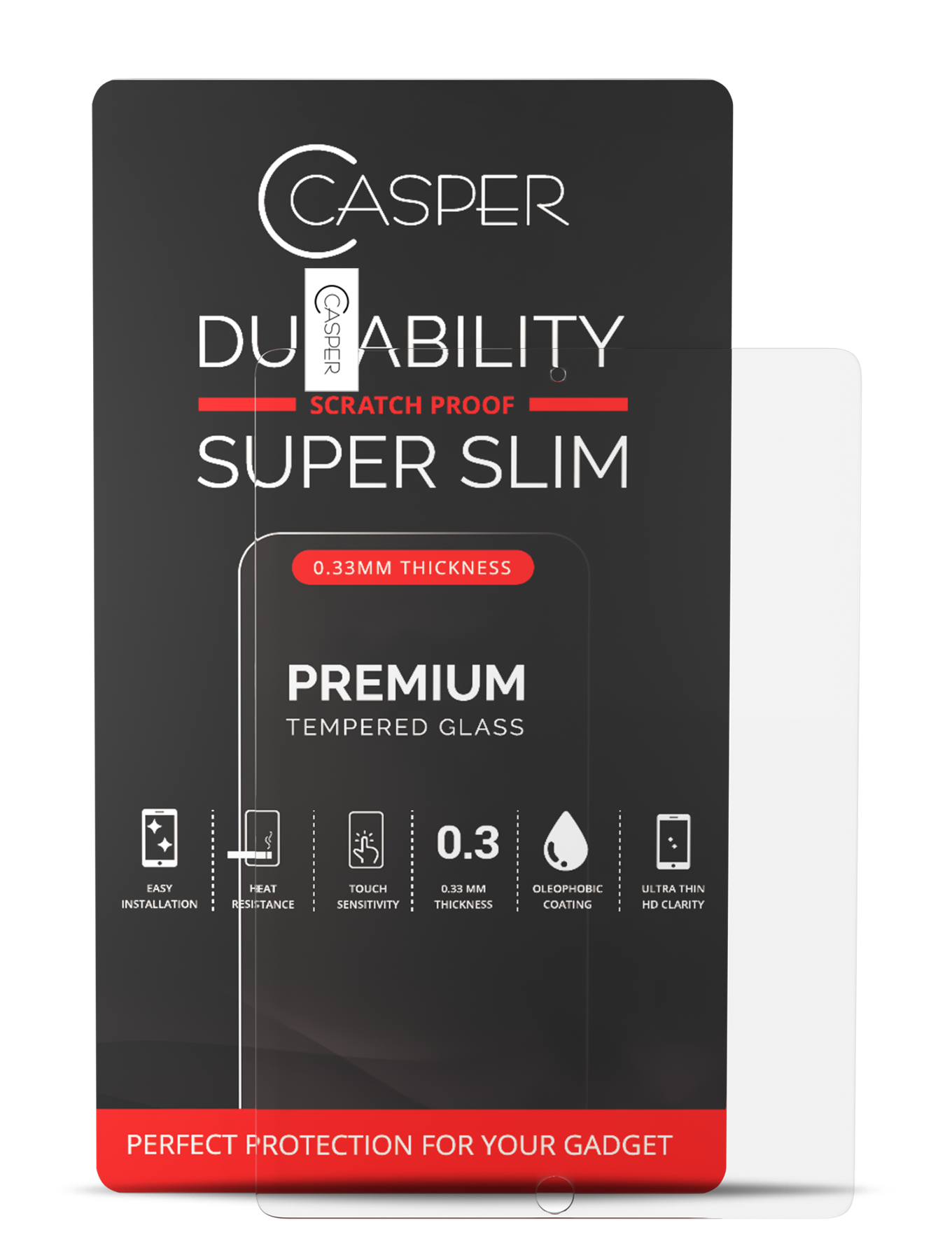 Casper Tempered Glass For iPad Pro 10.5 / Air 3 (Clear)