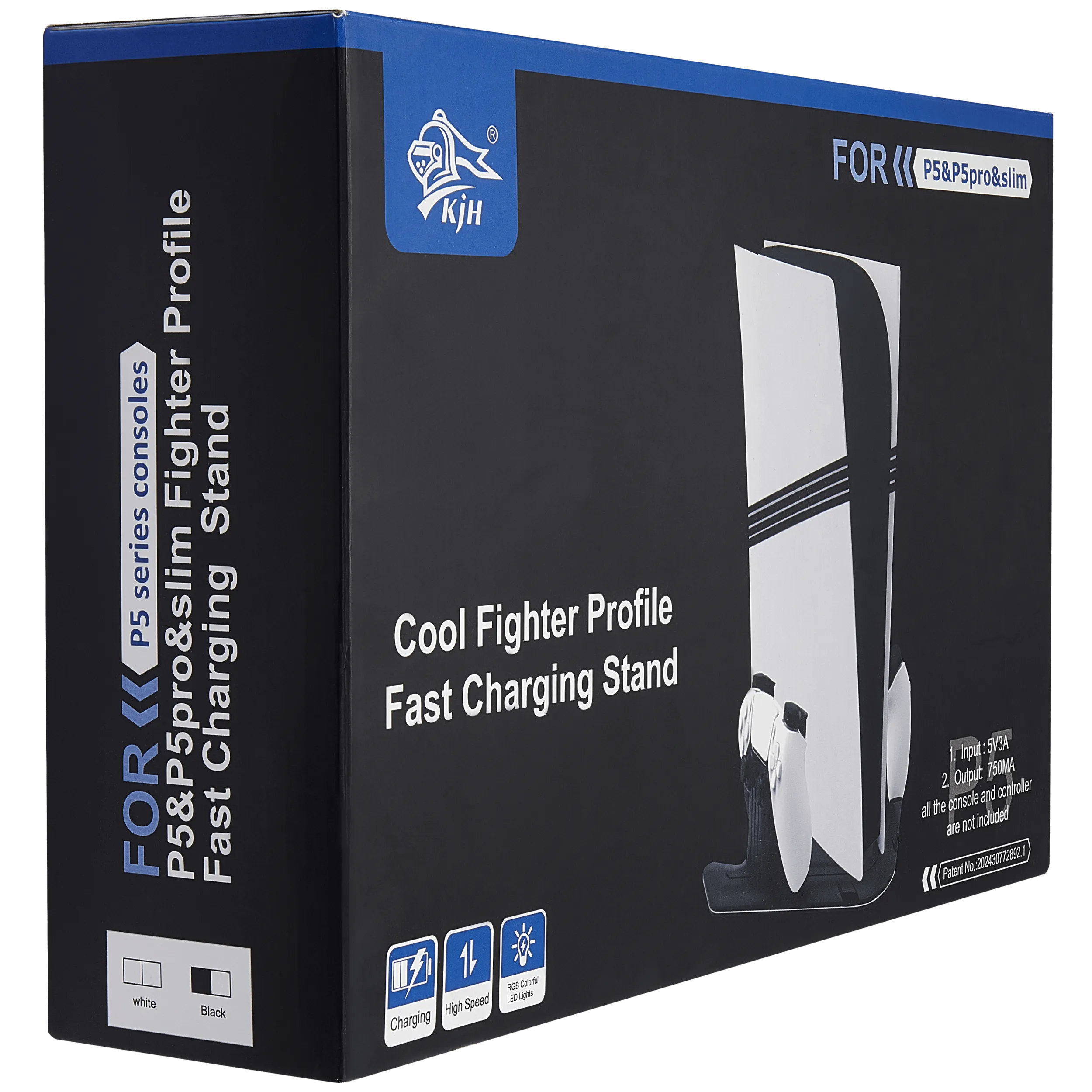 Charging Stand For PlayStation 5 / PS5 Pro / PS5 Slim (White)
