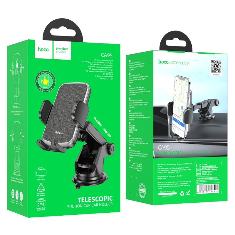 HOCO CA95 - Suction Cup Holder