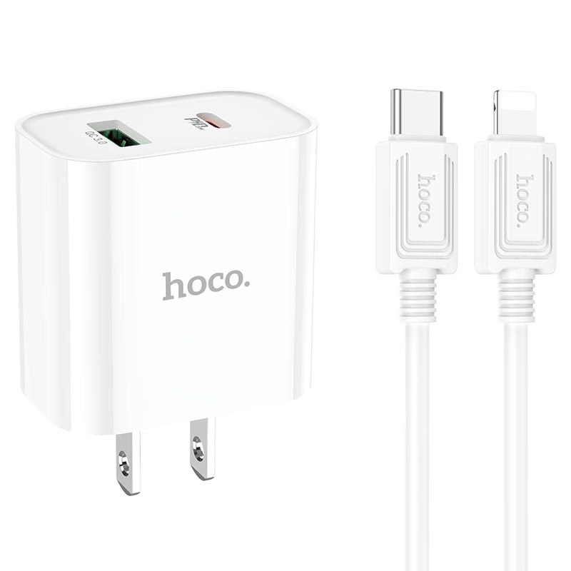 Hoco C80 - Type-C + USB & iPhone Cable