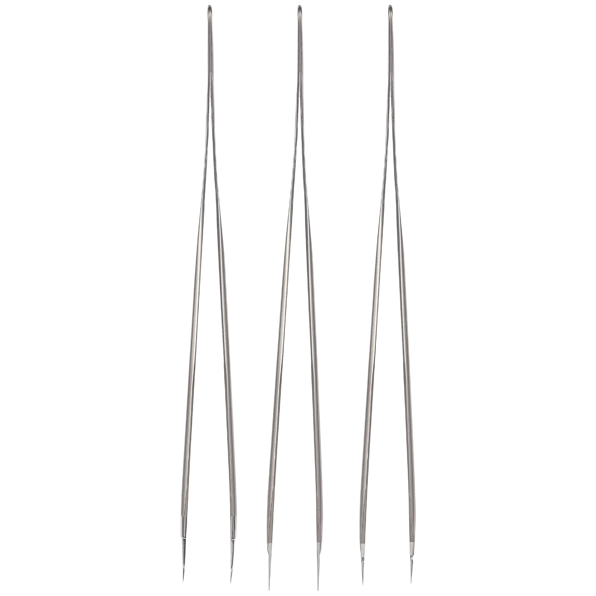 NS02 / NS03 / NS04 Super Hard Alloy 3D Tweezers Set (3 Piece Set) (I2C) - Image 2