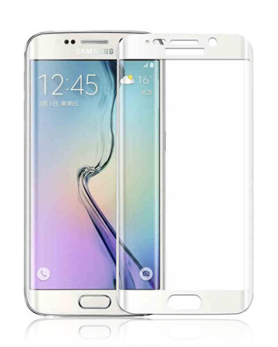 Tempered Glass For Samsung Galaxy S6 Edge Plus (Silver)