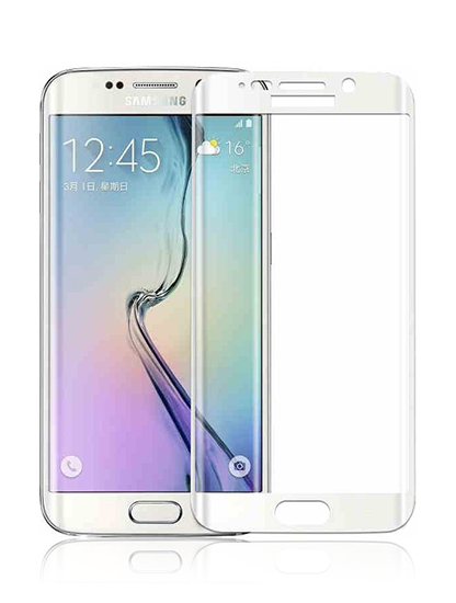 Tempered Glass For Samsung Galaxy S6 Edge Plus (Silver)