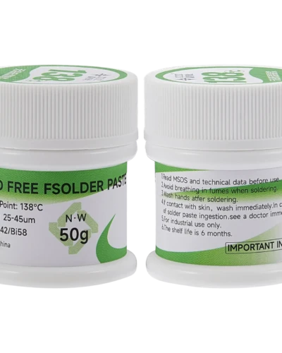 138℃ Lead-free Low Temperature Solder Paste (50g) (XZZ)