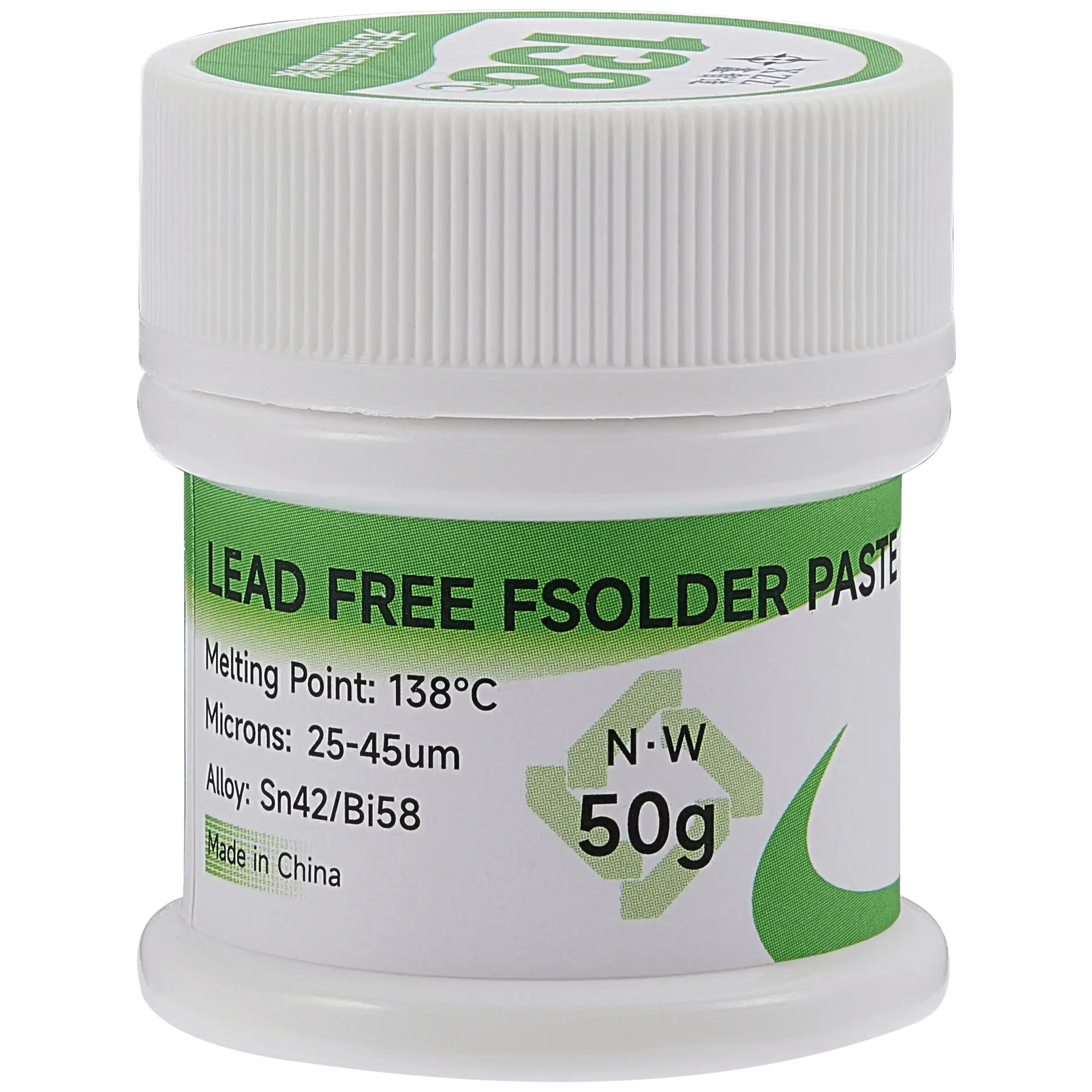 138℃ Lead-free Low Temperature Solder Paste (50g) (XZZ) - Image 2