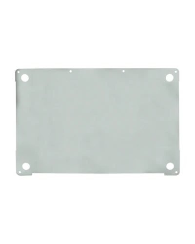 2-in-1 (Top, Bottom) Skin For MacBook Pro 15" A1990 (2018-2019) / A1707 (2016-2017) (Silver)