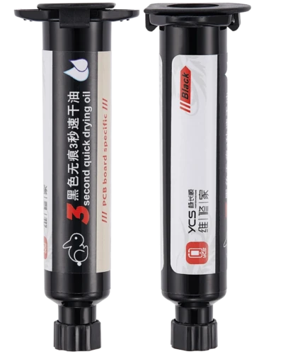 3-Second Black PCB Quick Drying Oil 10cc (YCS)