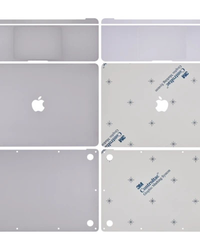 4-in-1 (Top, Bottom, Keyboard, Trackpad) Skin For MacBook Air 13" A1932 (2018-2019) / A2179 (2020) (Space Gray)
