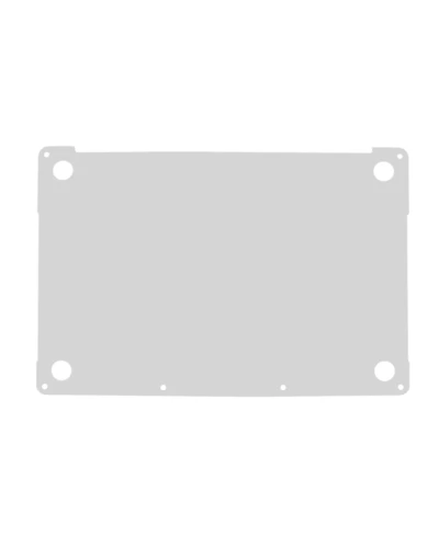 4-in-1 (Top, Bottom, Keyboard, Trackpad) Skin For MacBook Pro 13" A2251 (2020) (Silver)
