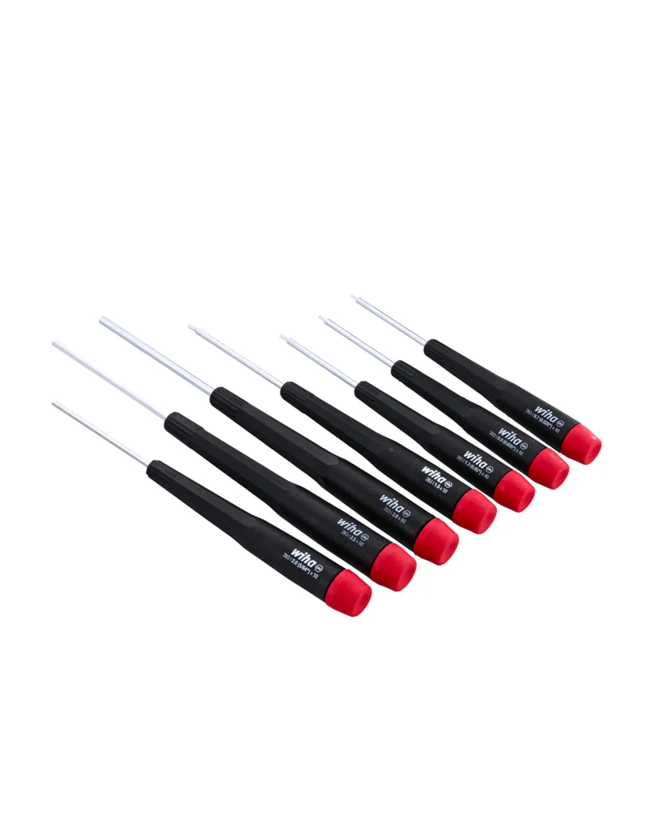 7 Piece Precision Hex Screwdrivers Set - Metric (26390) (Wiha) - Image 3