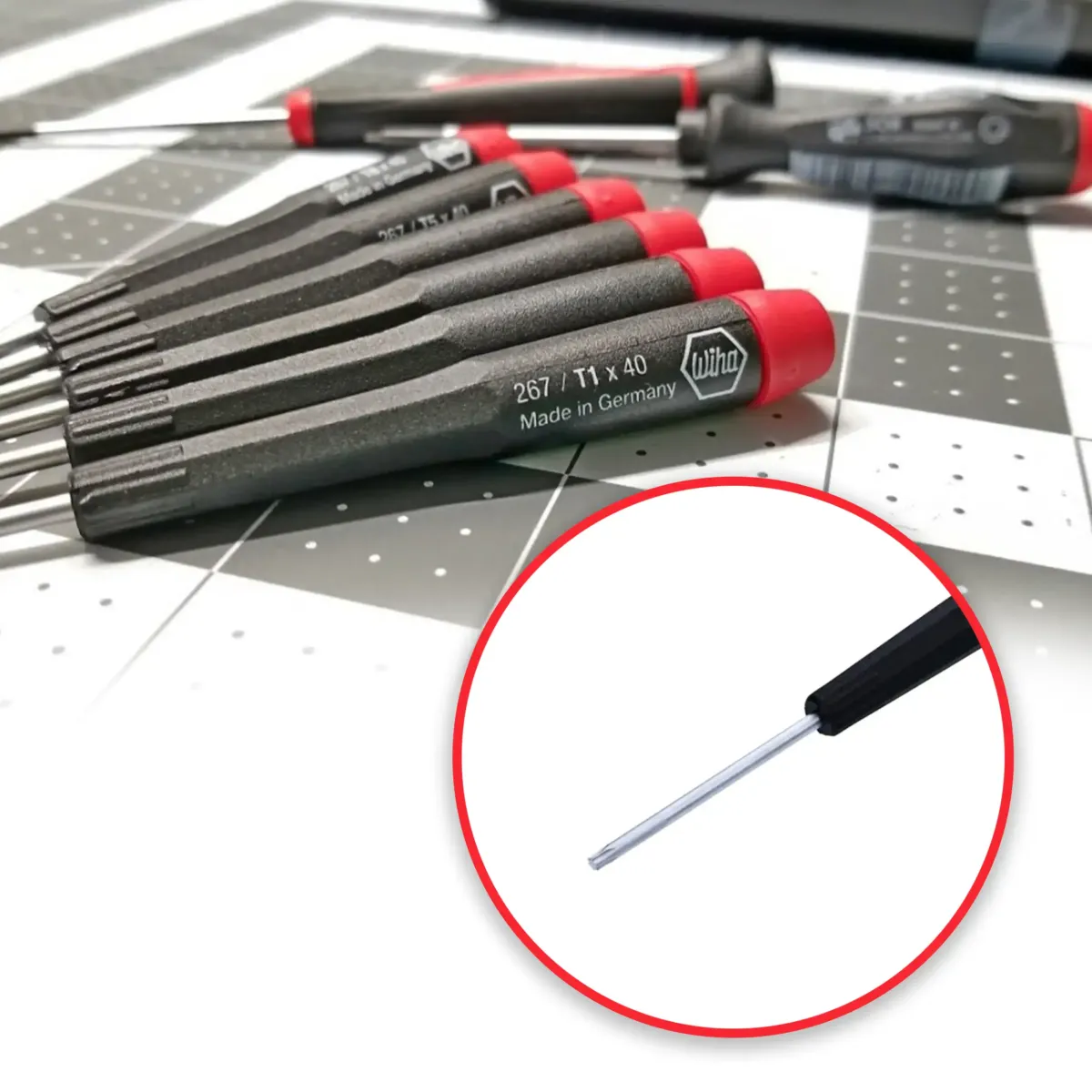 8 Piece Precision Torx Screwdriver Set (26791) (Wiha) - Image 7