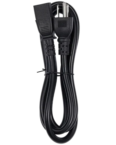 AC Power Cable Cord (C13) For Xbox Series S / Xbox Series X / Xbox 360 (Original) / Original Xbox / PS3 / Computers, Monitors & Printers (US / Canada Version)