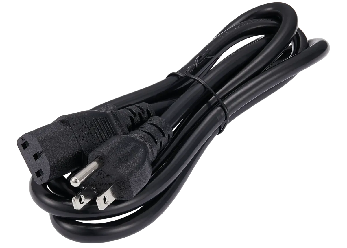 AC Power Cable Cord (C13) For Xbox Series S / Xbox Series X / Xbox 360 (Original) / Original Xbox / PS3 / Computers, Monitors & Printers (US / Canada Version) - Image 2
