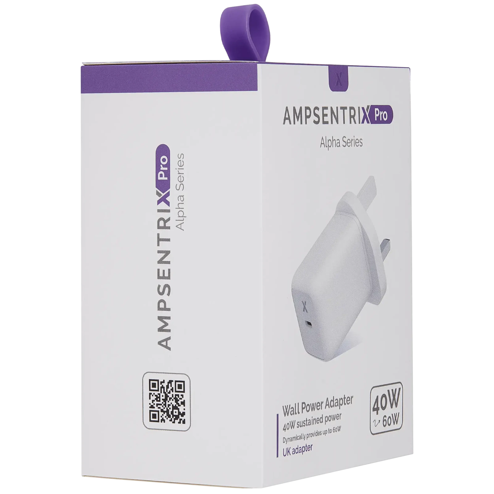 AmpSentrix 40W USB-C Wall Adapter (220V / UK Plug) - Image 8