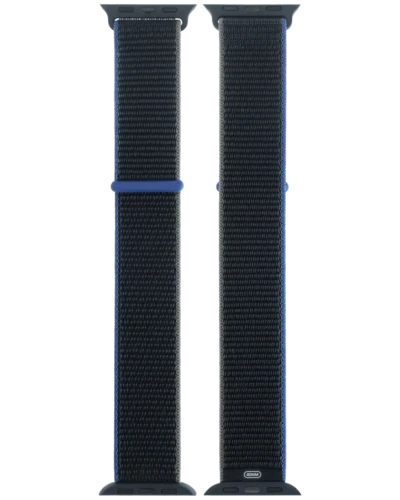 Apple Sport Loop Band For Apple Watch 38MM / 40MM / 41MM / 42MM (OEM Brand New, Retail Packaging) (Charcoal)