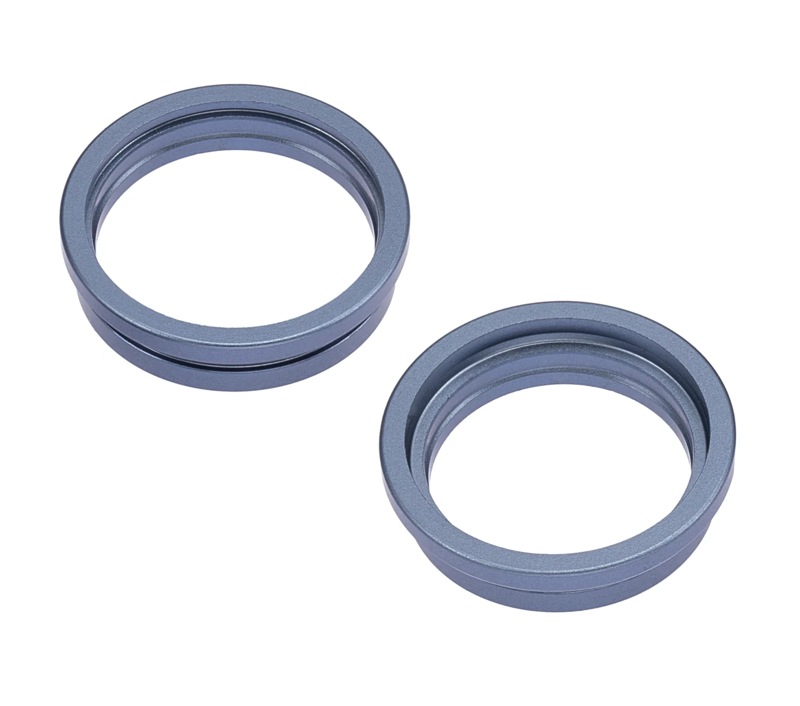 Back Camera Bezel Ring Only For iPhone 14 / 14 Plus (Blue) (2 Piece Set) - Image 3