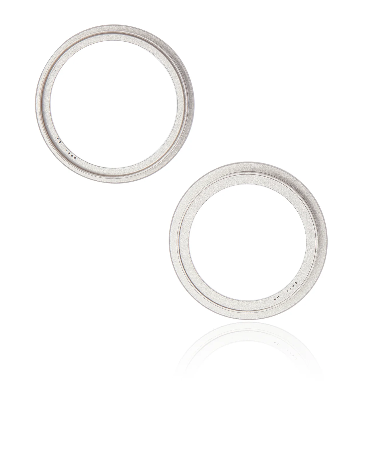Back Camera Bezel Ring Only For iPhone 14 / 14 Plus (Starlight) (2 Piece Set) - Image 2
