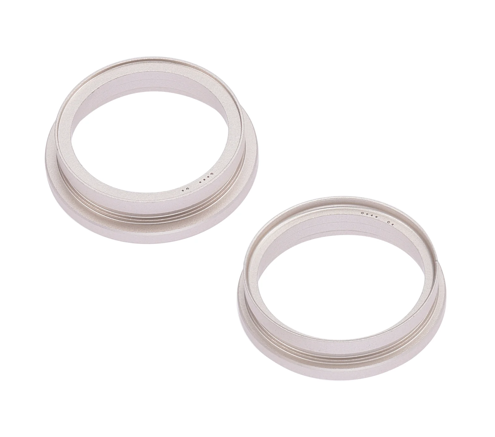 Back Camera Bezel Ring Only For iPhone 14 / 14 Plus (Starlight) (2 Piece Set) - Image 4