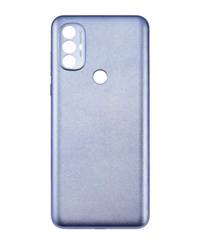 Back Cover Glass For Motorola Moto G Power (XT2165 / 2022) (Aftermarket Plus) (Opal Silver)