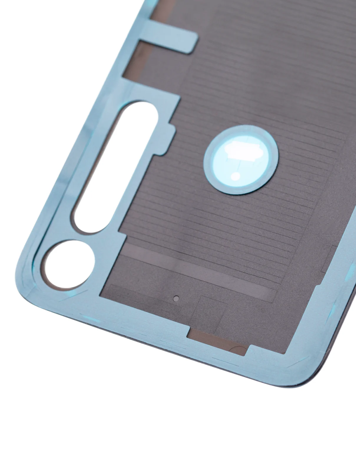 Back Cover Glass For Motorola One Macro (XT2016 / 2019) (Space Blue) - Image 6