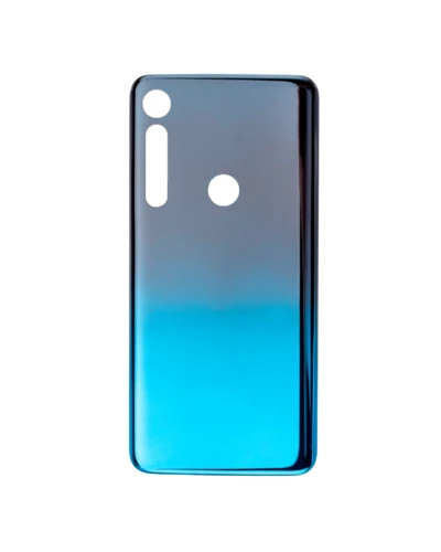 Back Cover Glass For Motorola One Macro (XT2016 / 2019) (Space Blue)