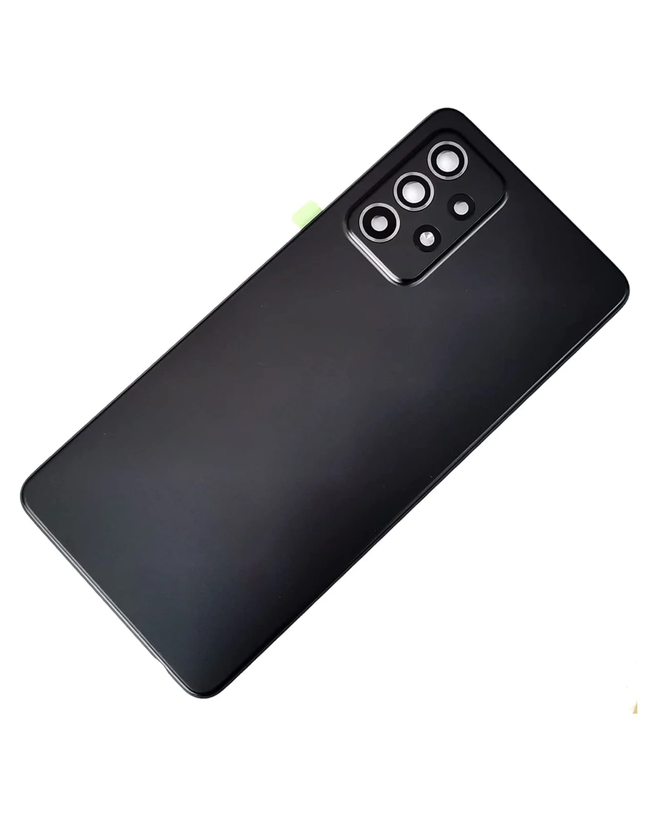 Back Cover Glass For Samsung Galaxy A52 5G (A526 / 2021) (Aftermarket Plus) (Awesome Black) - Image 5