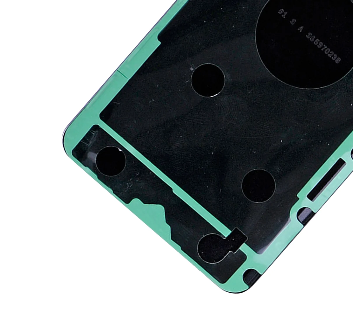 Back Cover Glass For Samsung Galaxy Note 5 (No Logo) (Aftermarket Plus) (Black Sapphire) - Image 5