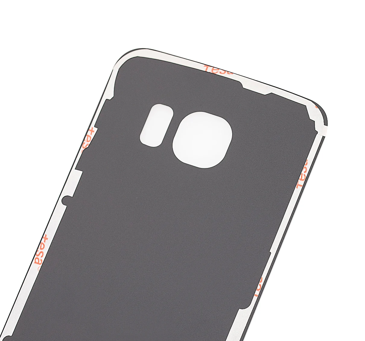 Back Cover Glass For Samsung Galaxy S6 Edge (No Logo) (Aftermarket Plus) (Gold)