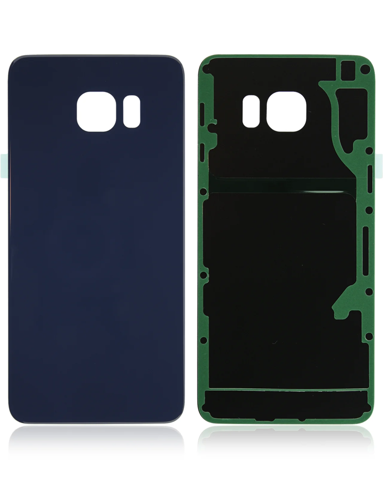 Back Cover Glass For Samsung Galaxy S6 Edge Plus (No Logo) (Aftermarket Plus) (Black Sapphire) - Image 3
