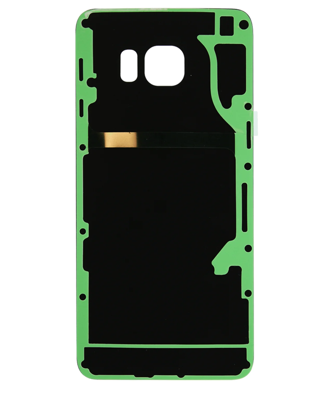 Back Cover Glass For Samsung Galaxy S6 Edge Plus (No Logo) (Aftermarket Plus) (Gold Platinum) - Image 3