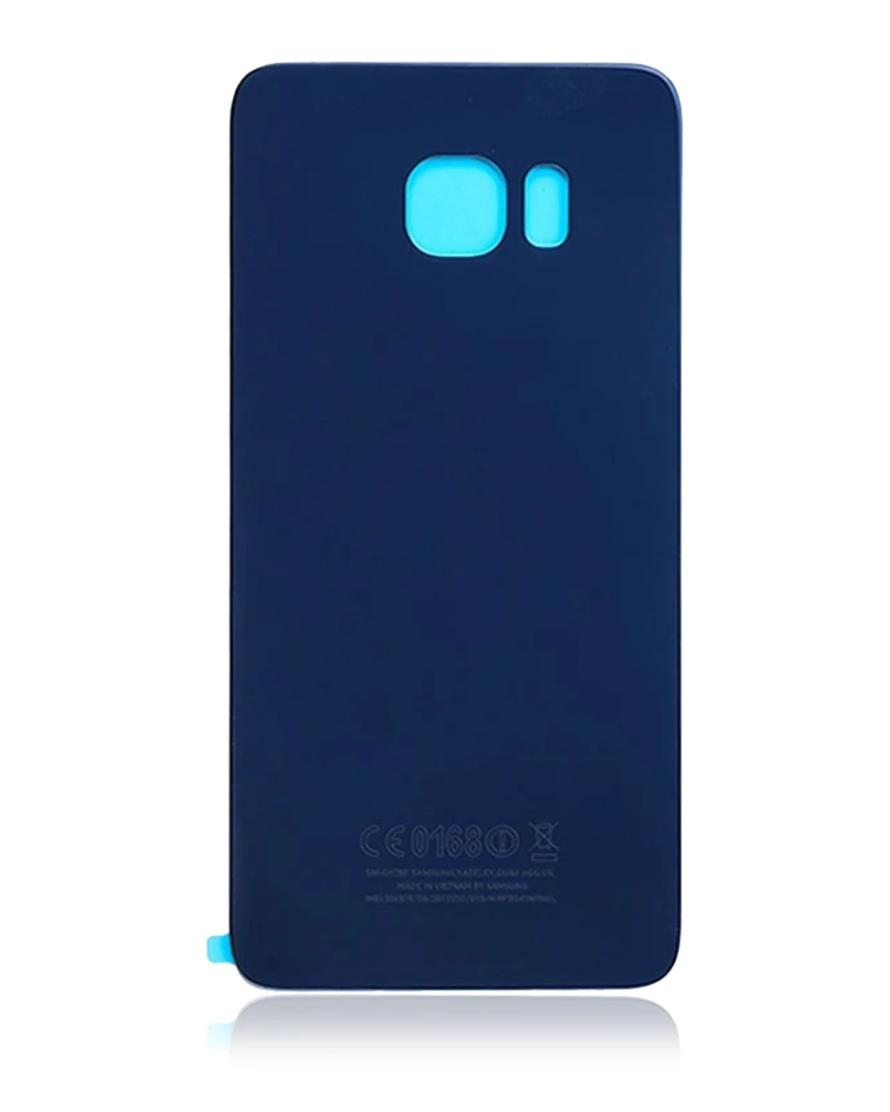 Back Cover Glass For Samsung Galaxy S6 Edge (Service Pack) (Black Sapphire)