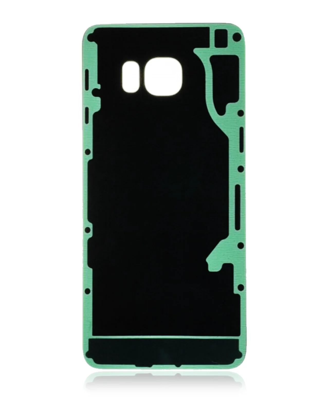 Back Cover Glass For Samsung Galaxy S6 Edge (Service Pack) (Black Sapphire) - Image 2