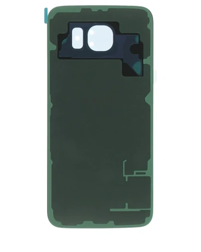 Back Cover Glass For Samsung Galaxy S6 (Verizon Logo) (Used OEM Pull: Grade A) (Black)