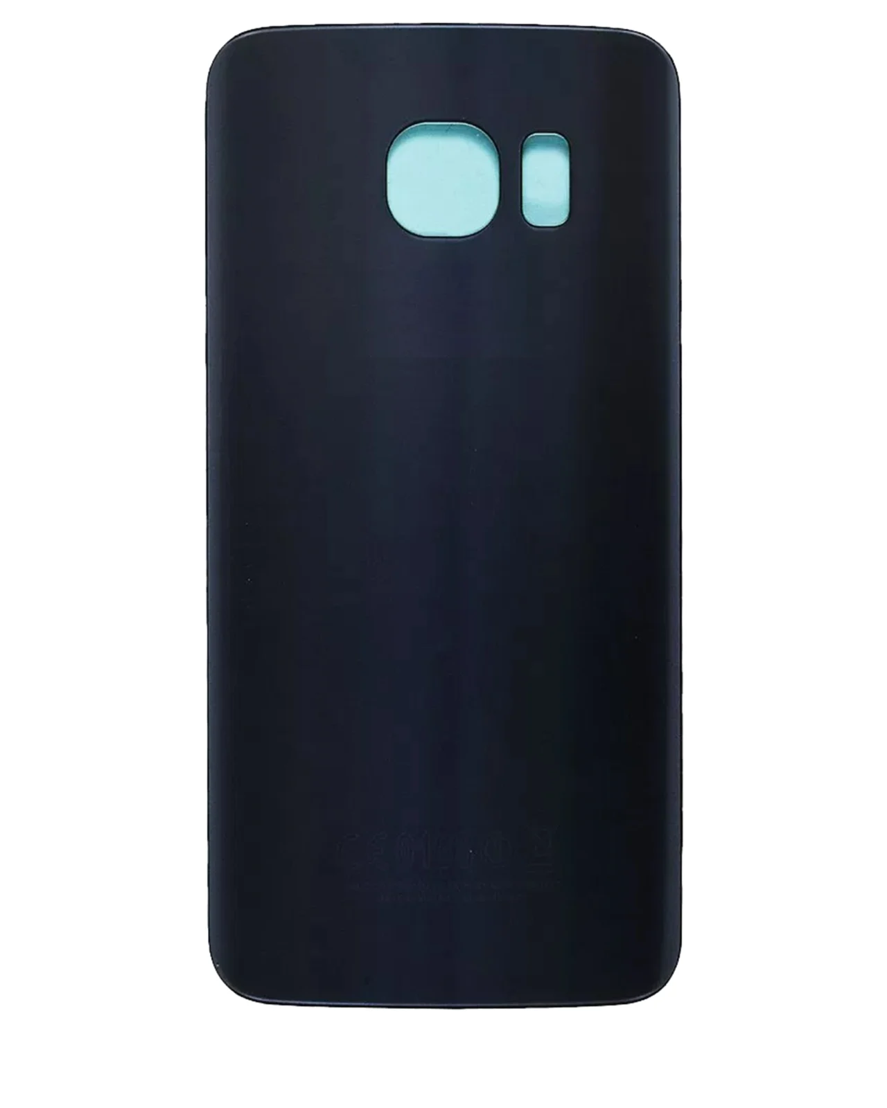Back Cover Glass For Samsung Galaxy S6 (Verizon Logo) (Used OEM Pull: Grade A) (Black) - Image 4