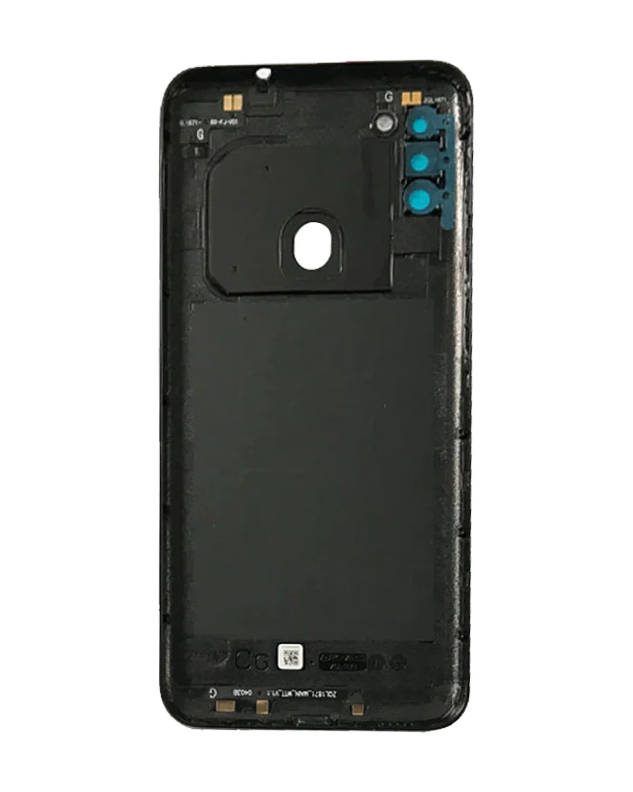 Back Cover Glass With Camera Lens For Samsung Galaxy A11 (A115 / 2020) (US Version) (Service Pack) (Black) - Image 5