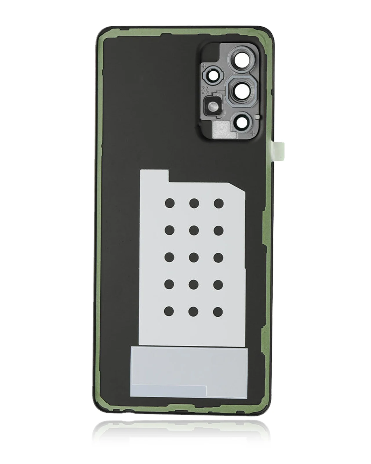 Back Cover Glass With Camera Lens For Samsung Galaxy A52 5G (A526 / 2021) (Service Pack) (Awesome Black) - Image 3