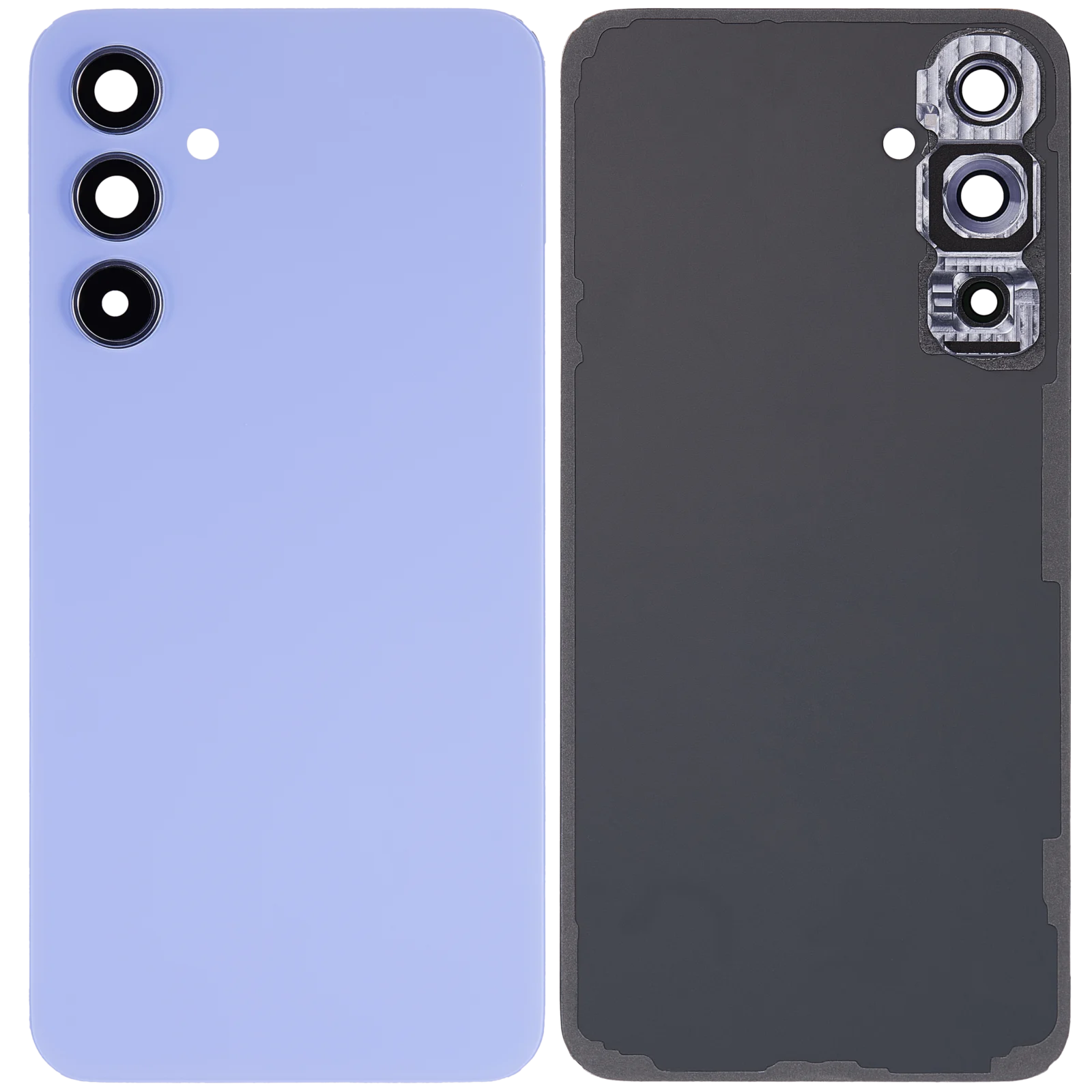 Back Cover Glass With Camera Lens For Samsung Galaxy A54 5G (A546 / 2023) (Aftermarket Plus) (Violet)