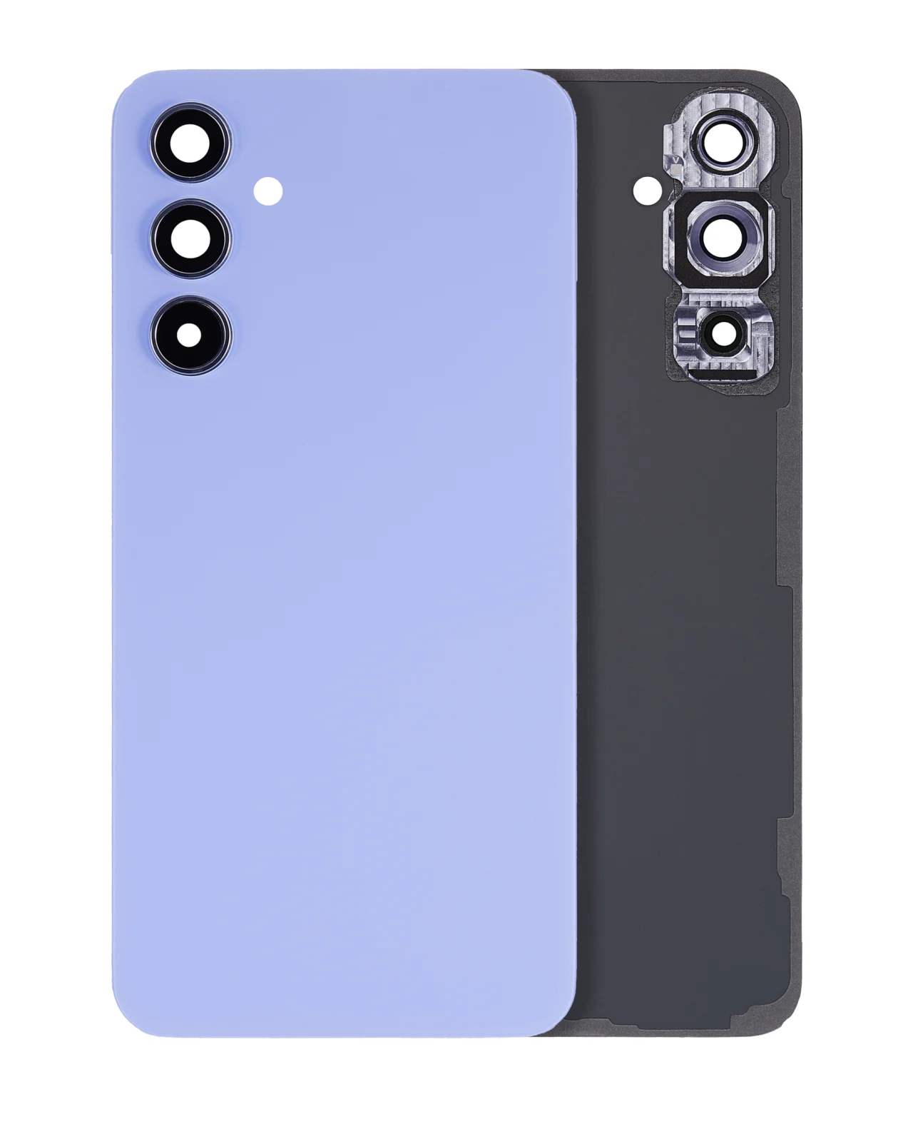 Back Cover Glass With Camera Lens For Samsung Galaxy A54 5G (A546 / 2023) (Aftermarket Plus) (Violet) - Image 6
