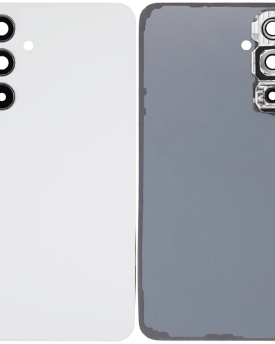 Back Cover Glass With Camera Lens For Samsung Galaxy A54 5G (A546 / 2023) (Aftermarket Plus) (White)