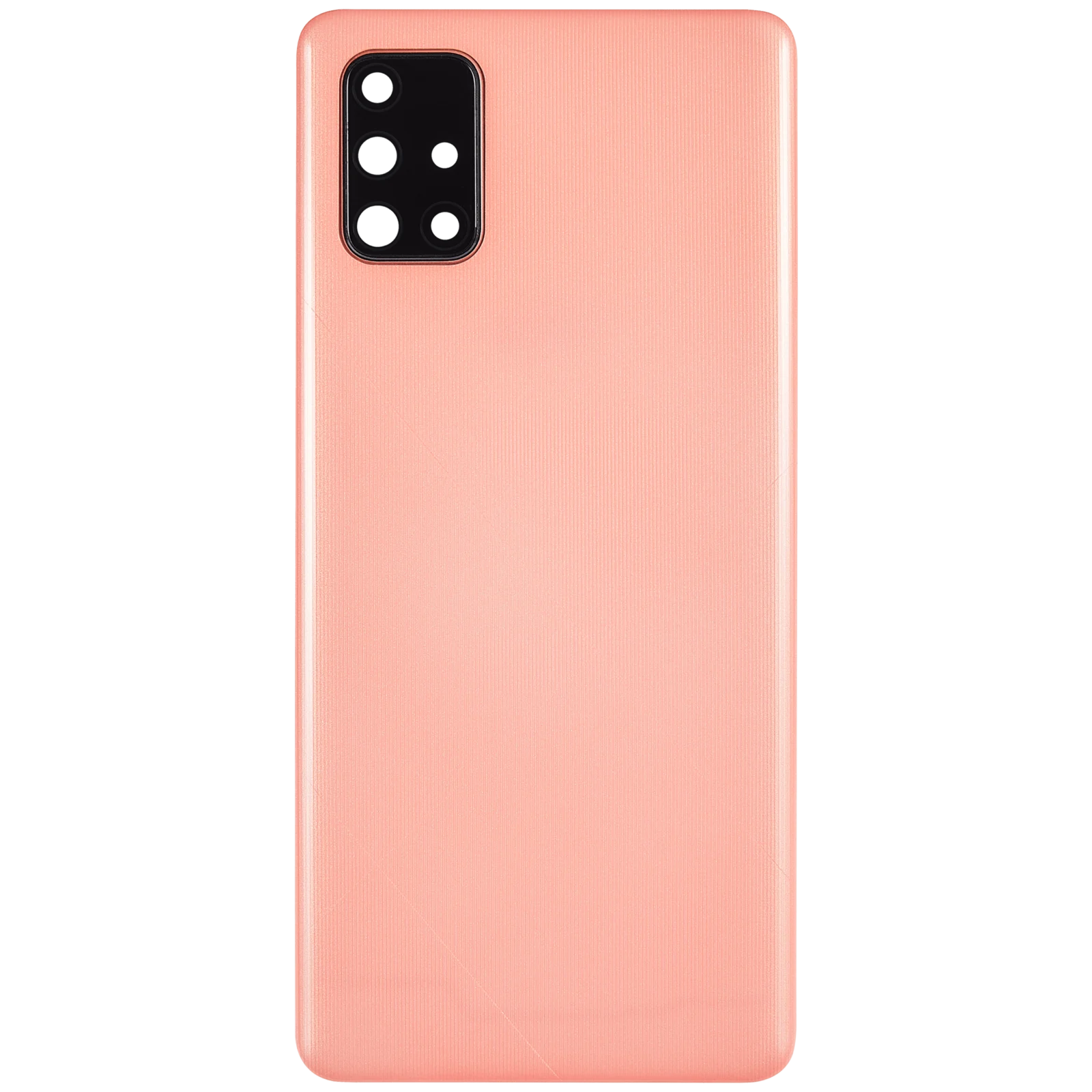 Back Cover Glass With Camera Lens For Samsung Galaxy A71 4G (A715 / 2020) (Aftermarket Plus) (Prism Crush Pink) - Image 2