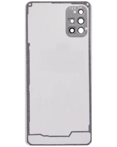 Back Cover Glass With Camera Lens For Samsung Galaxy A71 (A715 / 2020) (Aftermarket Plus) ( Prism Crush Blue)